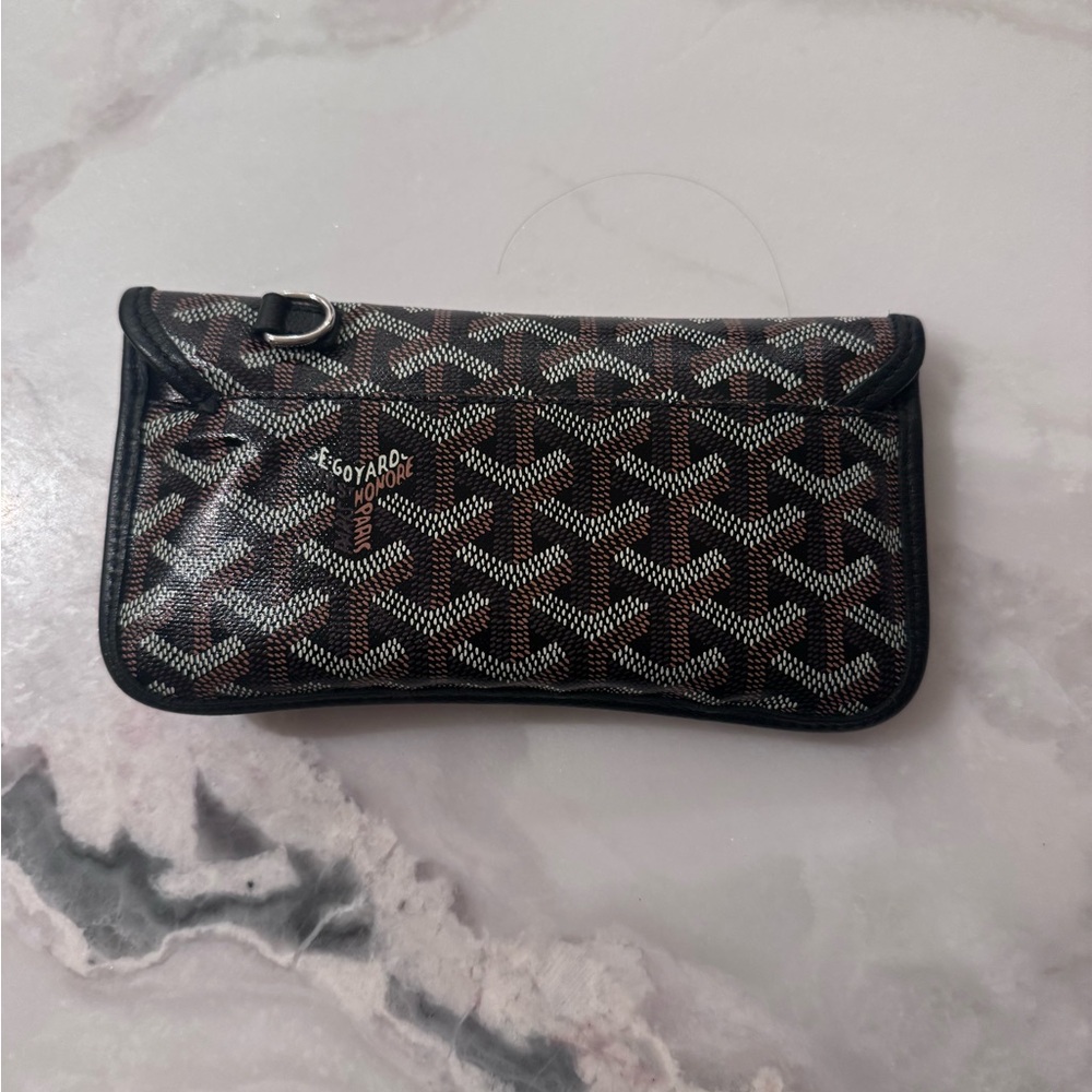 Goyard Black and Brown Patterned Tote - Picture 8 of 9